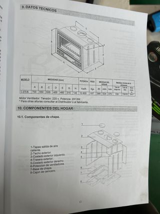 Estufas Hergom C3/70