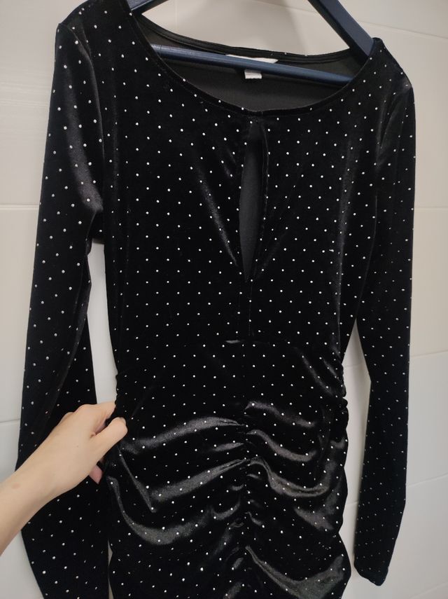 Vestido negro de fiesta de Springfield