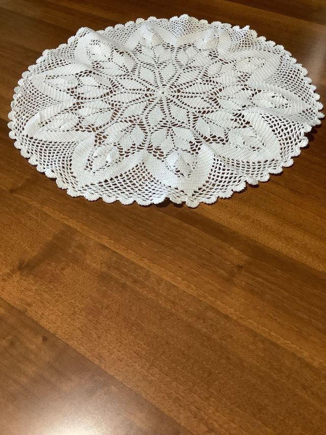 Centro tavola vintage all’uncinetto