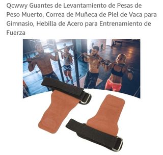 Guantes correa pesas