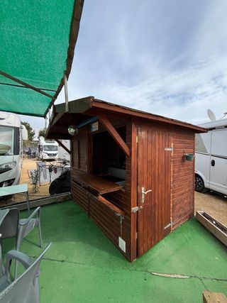 Caseta Prefabricada Madera Mini bar