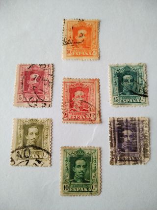 "Colección 7 Sellos" ANTIGUOS