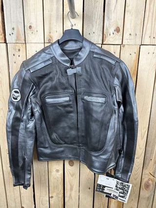CHAQUETA T-M MUJER MOTO GARIBALDI BLUE BIKER GRIS