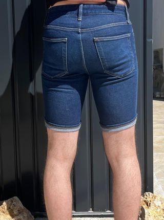 Pantalón corto azul marino Denim