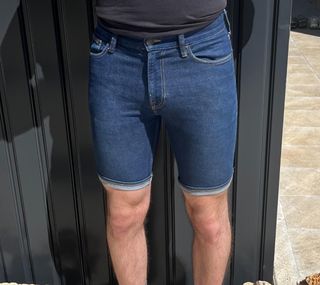 Pantalón corto azul marino Denim