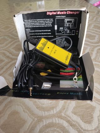 Adaptador sonido para radio coche