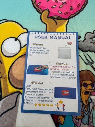 Alfombra antideslizante Simpsons A ESTRENAR