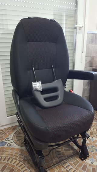 Asiento convertido en copiloto citroen jumper,fiat