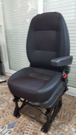 Asiento convertido en copiloto citroen jumper,fiat
