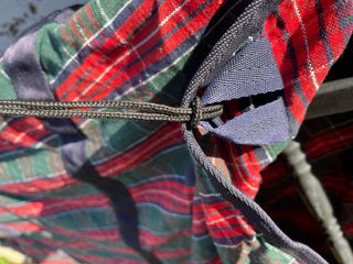 Manta secado caballo