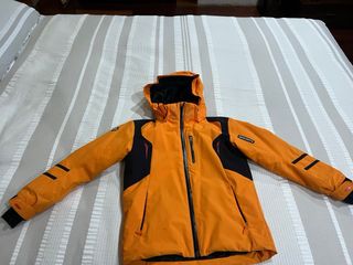 Cazadora esqui niño Descente y pantalon Spyder