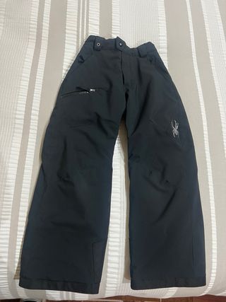 Cazadora esqui niño Descente y pantalon Spyder
