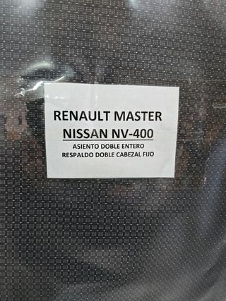 Fundas de asientos a medida Nissan NV400