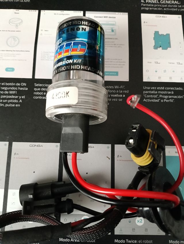 Lâmpada de xenônio H7