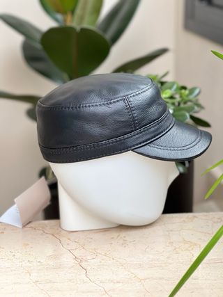 Gorra Militar en piel