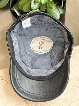 Gorra Militar en piel