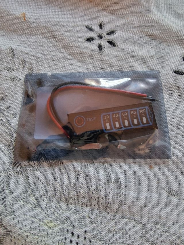 BATERIA INDICADOR DE PANTALLA LED
cdad de la panta