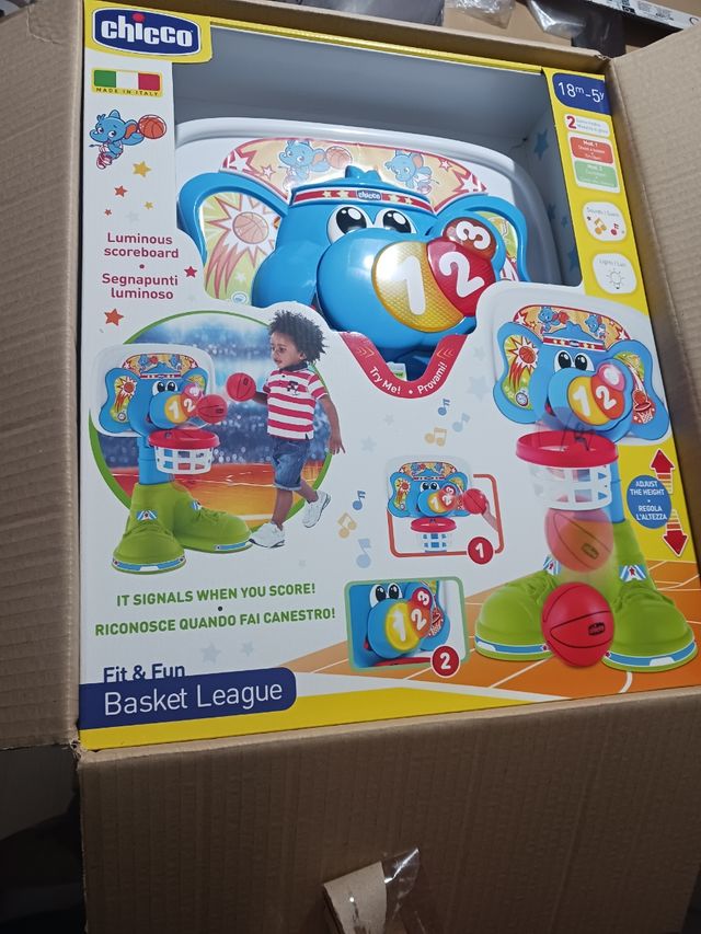 Chico canasta basket sin abrir