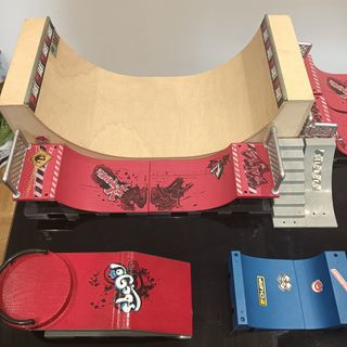 Skatepark fingerskate