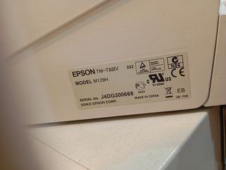 IMPRESORA TÉRMICA TICKETS EPSON TM T88IV BLANC