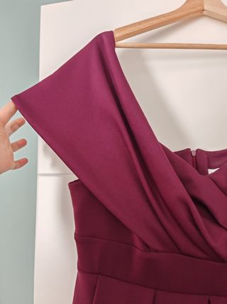 Vestido fiesta True Violet talla grande 