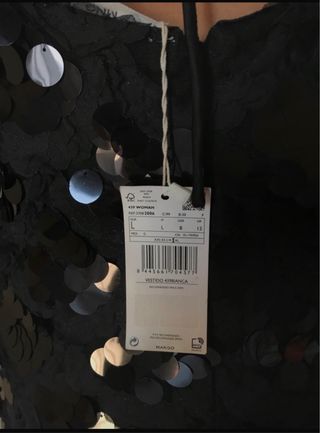 Abito con paillettes