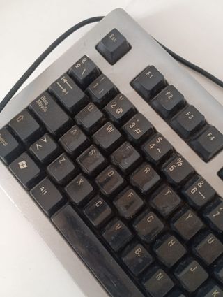 Teclado Siemens vintage PS/2 retro