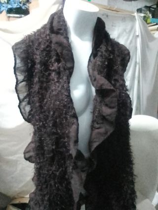 Boa foulard mujer