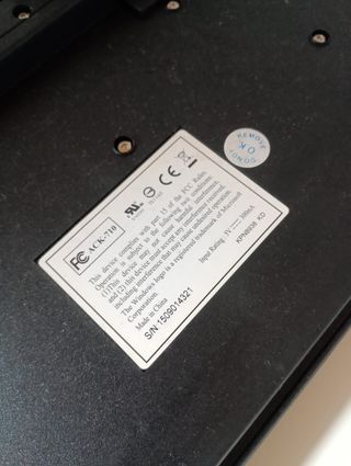 Teclado TPV Reducido Mustek ACK-710