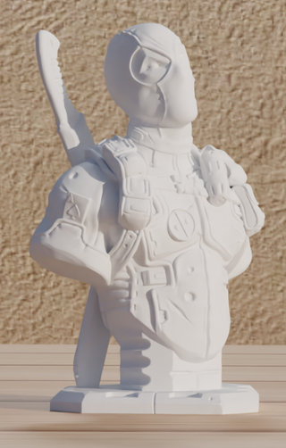 Busto de Deadpool 🔥