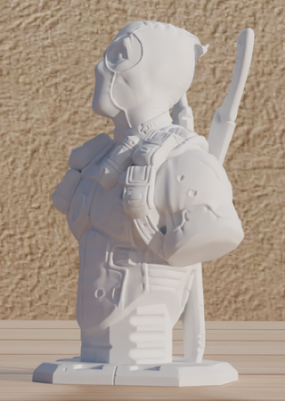 Busto de Deadpool 🔥