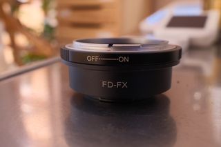 Adattatore Fujifilm x a Canon FD