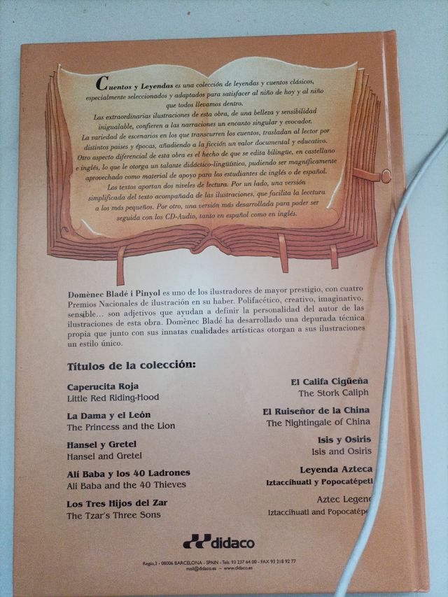 Dos libros de Cuentos y leyendas