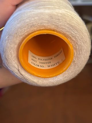 1 ROCCHETTO GRANDE DI FILO SOTTILE USATO POCO macc