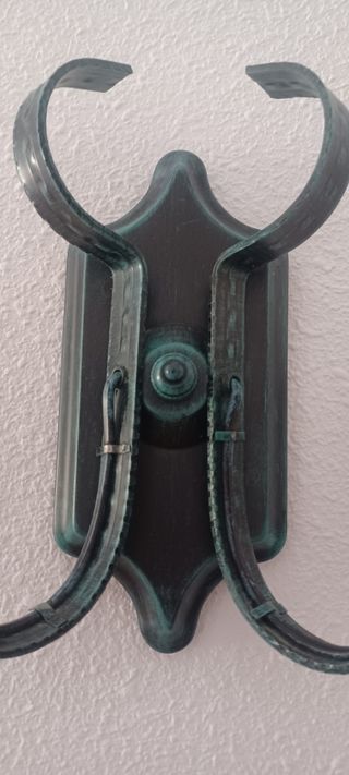 Aplique de pared lámpara rustico