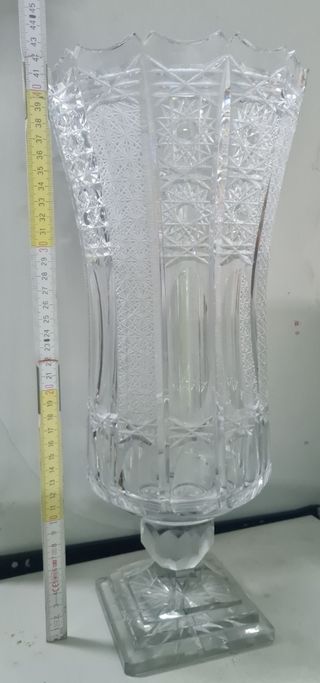 Vaso di cristallo Boemia