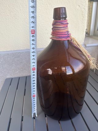 Garrafao vidro 5 litros