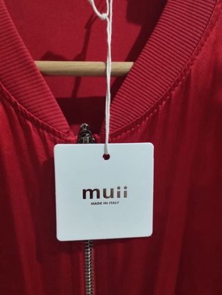 Bomber satinada oversize