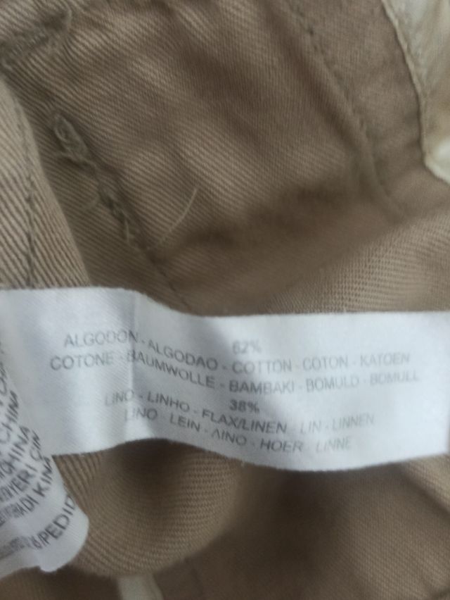 Chaqueta corta Massimo Dutti de lino