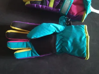 Guantes nieve ski invierno para niña niño