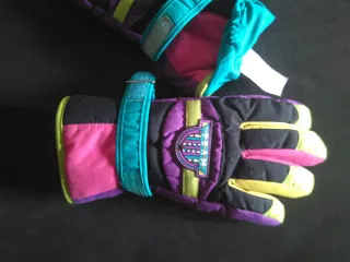 Guantes nieve ski invierno para niña niño