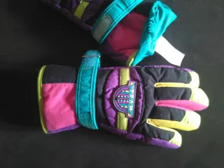 Guantes nieve ski invierno para niña niño