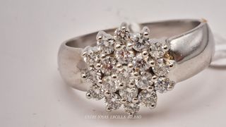 ANILLO ORO 18K CON DIAMANTES 