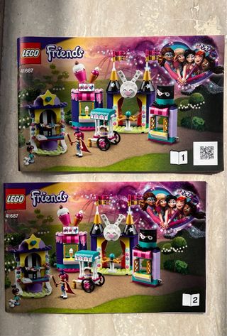 LEGO friends 41687 Gli Stand del luna park magico
