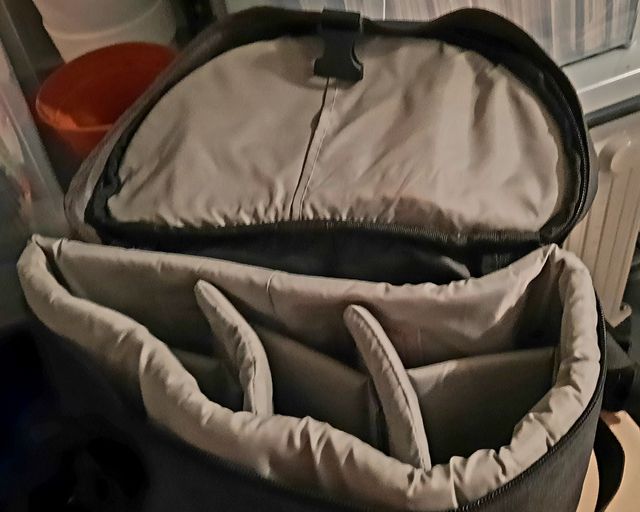 MOCHILA PARA EQUIPO FOTOGRÁFICO