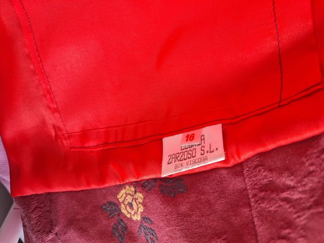 Chaleco fallero T 16