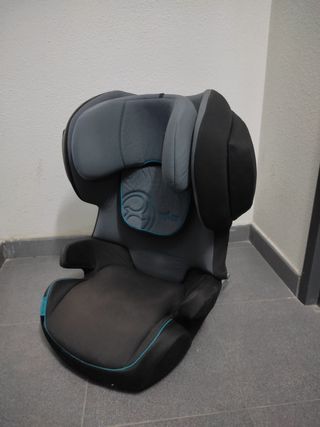 Cybex Juno 2-fix silla coche grupo 1.
Con ISOFIX