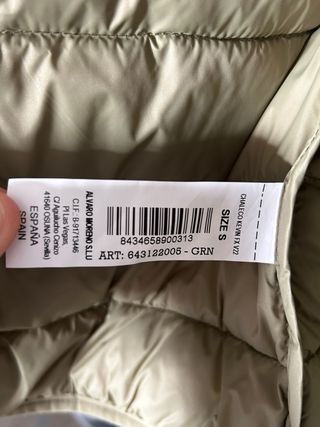 Chaleco Alvaro Moreno S