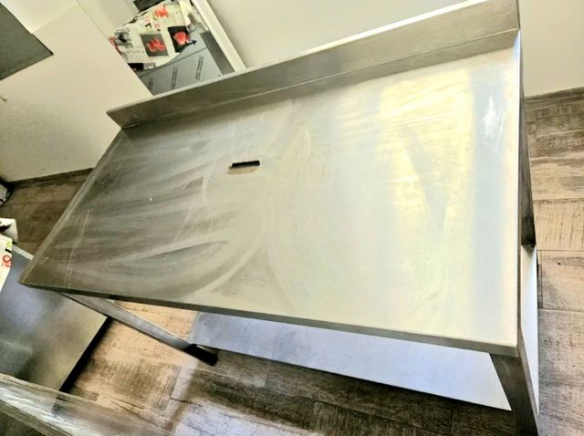 Mesa acero inoxidable