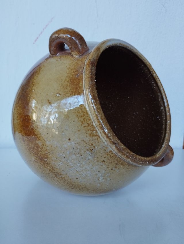 Vaso in terracotta smaltata
